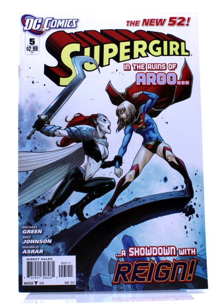 Supergirl The New 52! Comic # 5: In the ruins of ARGO...a showdown with REIGN! von DC Comics